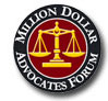 Proud Member of the Million Dollar Advocates Forum